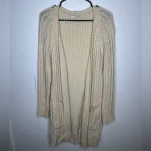 Dreamers Cream Knit Cardigan
